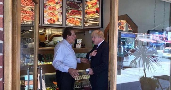 Boris Johnson: “En sevdiğim sağlıklı yiyecek kebap “