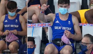 İngiliz yüzücü Tom Daley’in tribündeki ilginç anları