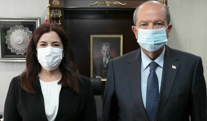 KKTC Londra Temsilci Çimen Keskin görevine başladı