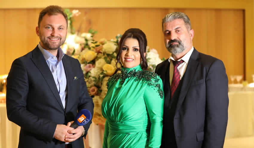 Futbolcu Cenk Tosun’un da katıldığı muhteşem düğün