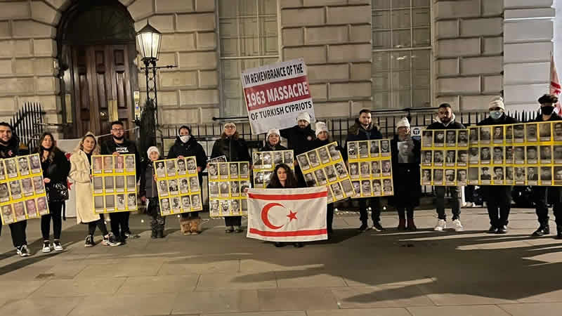 1963 katliamının Kıbrıslı Türk kurbanları Londra’da anıldı
