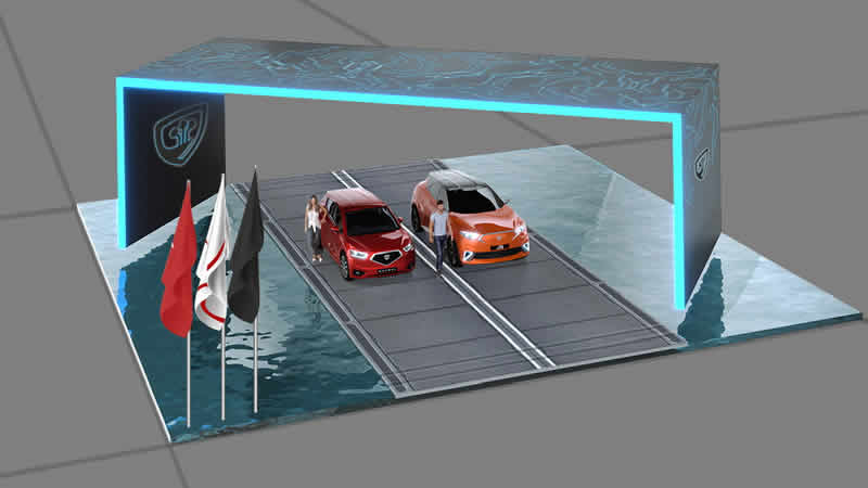 KKTC’nin yerli otomobili GÜNSEL, metaverse dünyasında yerini aldı!