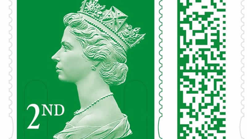 İngiltere Posta Servisi pullarında karekod dönemi başlıyor