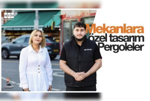 Mekanlara özel tasarım pergoleler