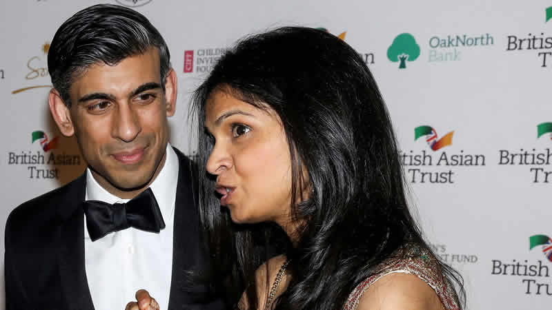 Sunak’ın eşi yurt dışında kazandığı gelirin de vergisini ödeyeceğini açıkladı