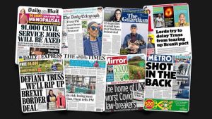 13 Mayıs Cuma: İngiltere gazetelerinden öne çıkan manşetler