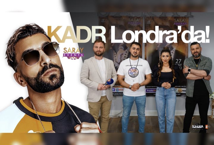 Almanya’nın sevilen sanatçısı Kadir; Londra’ya geliyor