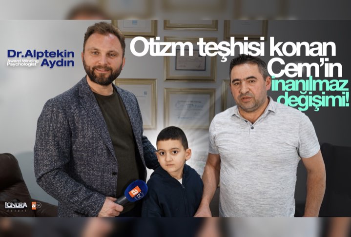 Otizm teşhisi konan minik Cem’in inanılmaz değişimi