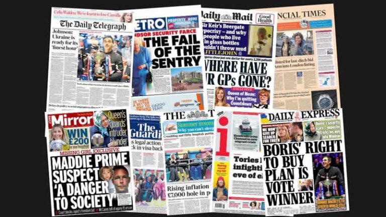 3 Mayıs Salı: İngiltere gazetelerinden öne çıkan manşetler