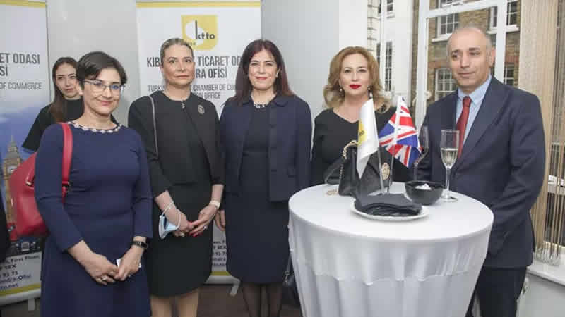 Kıbrıs Türk Ticaret Odası (KTTO) Londra Temsilciliği törenle açıldı