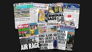 24 Haziran Cuma: İngiltere gazetelerinden öne çıkan manşetler