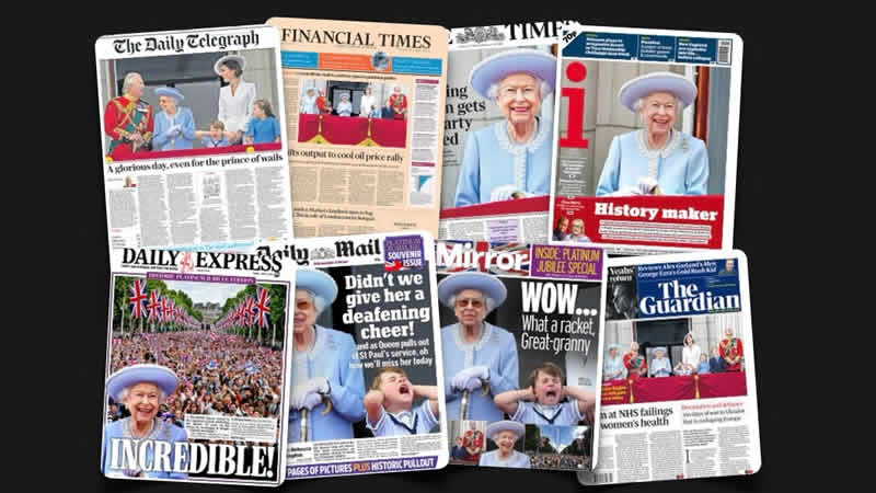 3 Haziran Cuma: İngiltere gazetelerinden öne çıkan manşetler