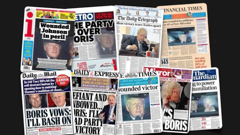 7 Haziran Salı: İngiltere gazetelerinden öne çıkan manşetler