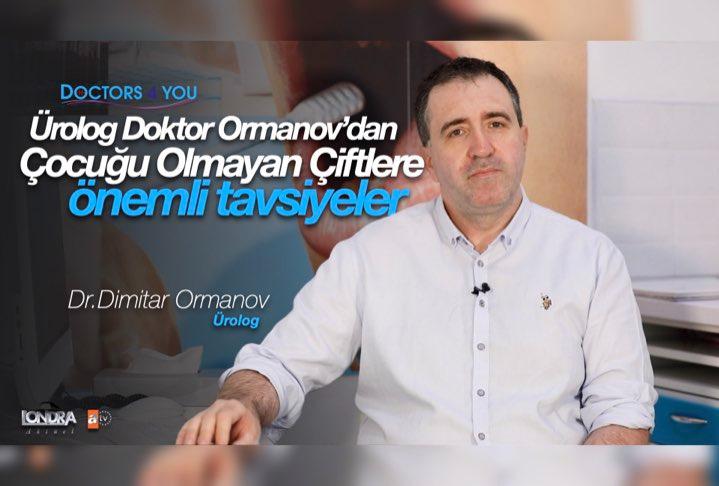 Ürolog Doktor Ormanov’dan önemli bilgiler