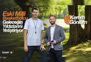 Kerem Gönlüm genç basketçiler yetiştirmeye devam ediyor