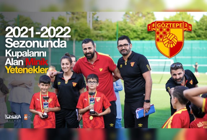2021-2022 sezonunda kupalarını alan minik yetenekler…
