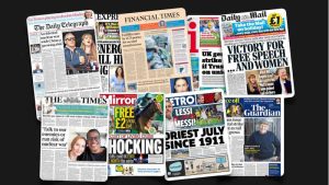 28 Temmuz Perşembe: İngiltere gazetelerinden öne çıkan manşetler