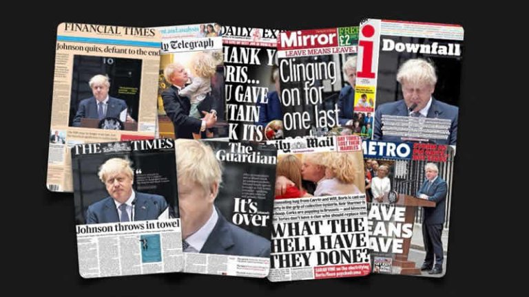 8 Temmuz Cuma: İngiltere gazetelerinden öne çıkan manşetler