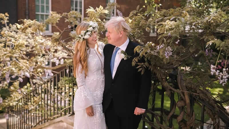 Boris Johnson’dan görkemli düğün töreni