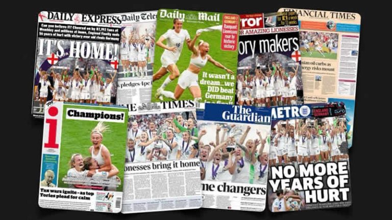 1 Ağustos Pazartesi: İngiltere gazetelerinden öne çıkan manşetler