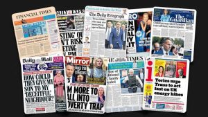 1 Eylül Perşembe: İngiltere gazetelerinden öne çıkan manşetler
