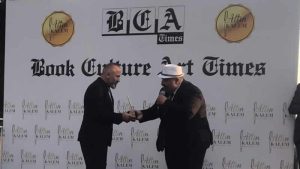 İsmail Karakaş’a “Altın Kalem Ödülü”