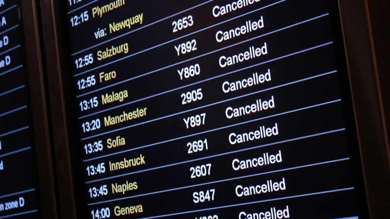 İngiltere ve Almanya’dan uçuş iptallerinde İspanya ilk sırada
