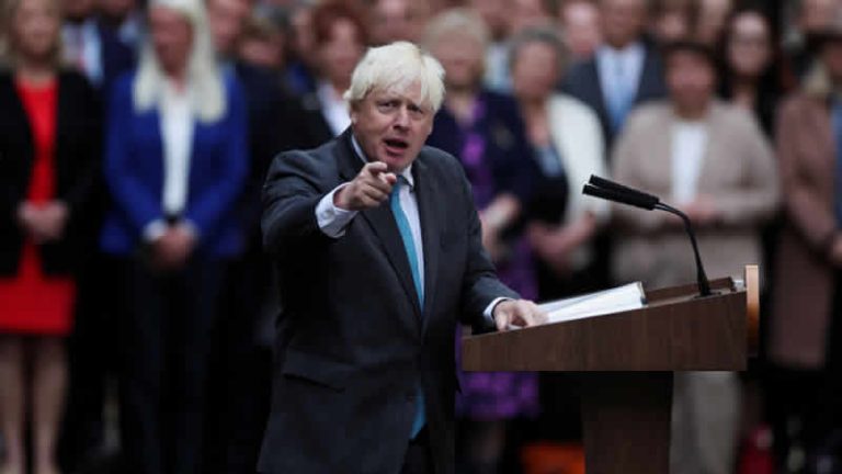 Johnson ‘başbakan’ olarak son kez halka seslendi