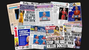 6 Ekim Perşembe: İngiltere gazetelerinden öne çıkan manşetler