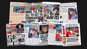 14 Kasım Pazartesi: İngiltere gazetelerinden öne çıkan manşetler