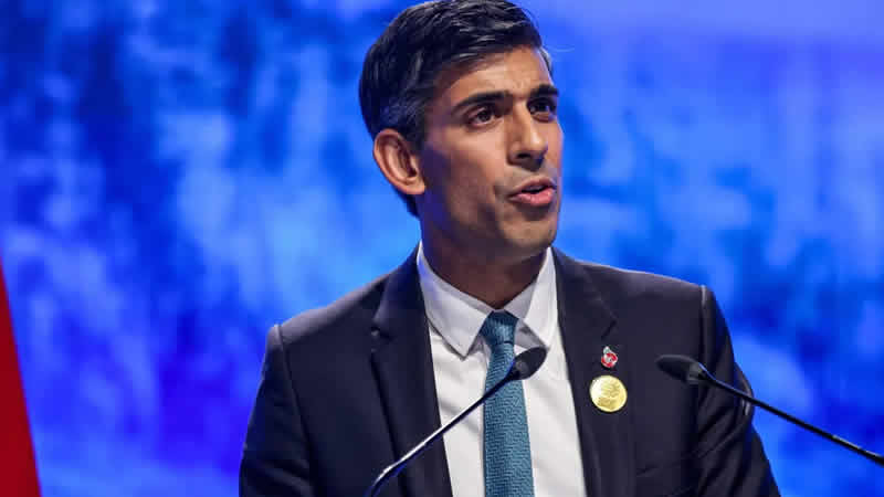 İngiltere Başbakanı Rishi Sunak’tan iklim değişikliği konusunda kararlılık açıklaması