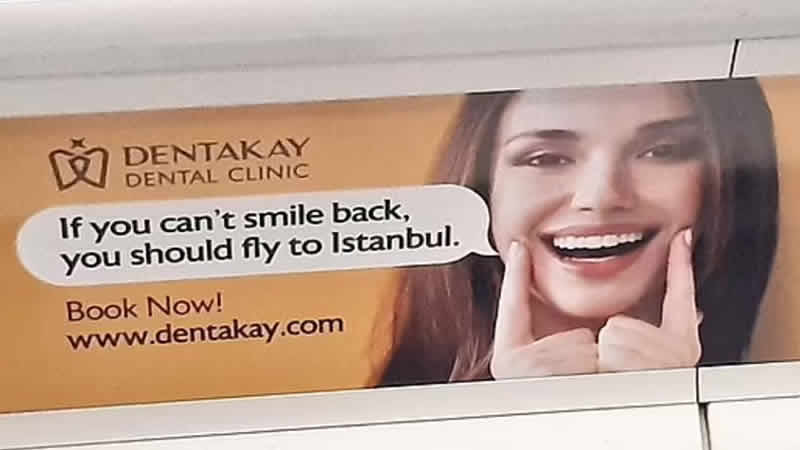 Londra metrosundaki Türkiye reklamı tepki çekti