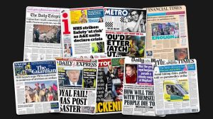 21 Aralık Çarşamba: İngiltere gazetelerinden öne çıkan manşetler