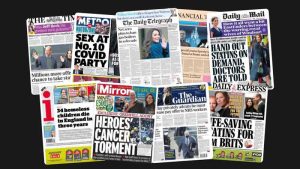13 Ocak Cuma: İngiltere gazetelerinden öne çıkan manşetler