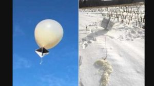 Kiev semalarında Rus casus balonları düşürüldü