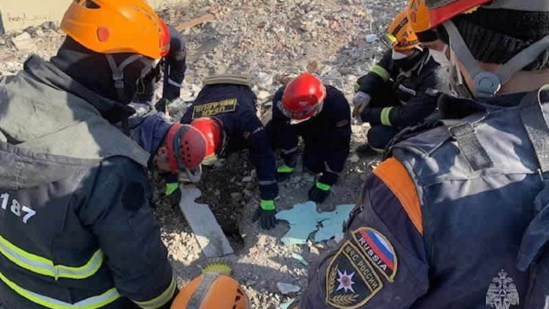 Rusya’nın bölgedeki arama kurtarma çalışmaları sona erdi