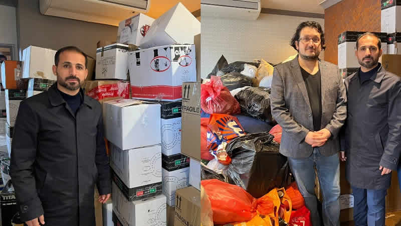 Şanlıurfalı iş insanından İngiltere’de depremzedeler için yardım kampanyası