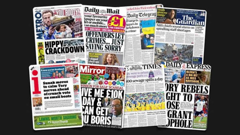 27 Mart Pazartesi: İngiltere gazetelerinden öne çıkan manşetler