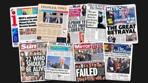 3 Mart Cuma: İngiltere gazetelerinden öne çıkan manşetler