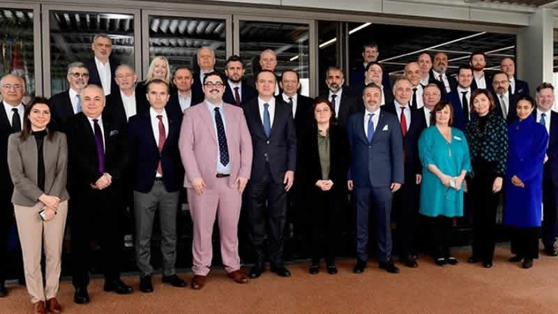 Birleşik Krallık ticaret heyetinden, İMEAK DTO’ya çalışma ziyareti