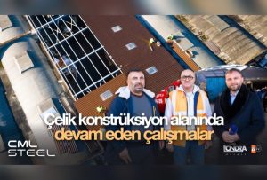 Çelik konstrüksiyon alanında devam eden çalışmalar…