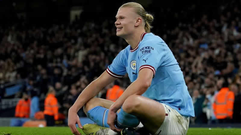 Norveçli yıldızı Haaland rekorlara doymuyor