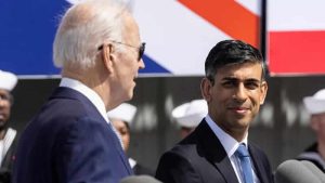 Rishi Sunak’tan ABD’ye ilk resmi ziyaret!