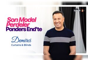 Son model perdeler, Ponders End’te…