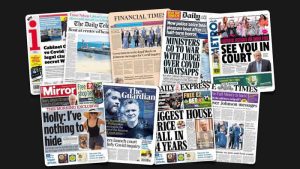 2 Haziran Cuma: İngiltere gazetelerinden öne çıkan manşetler