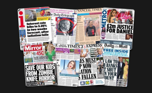 20 Temmuz Perşembe: İngiltere gazetelerinden öne çıkan manşetler