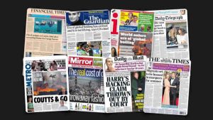 28 Temmuz Cuma: İngiltere gazetelerinden öne çıkan manşetler