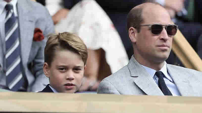 İngiltere tahtının ikinci varisi Prens George 10 yaşında