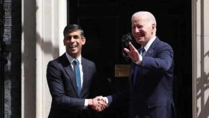 Sunak, ABD Başkanı Biden ile görüştü