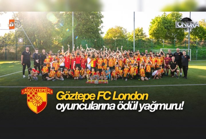 Göztepe FC London oyuncularına ödül yağmuru…